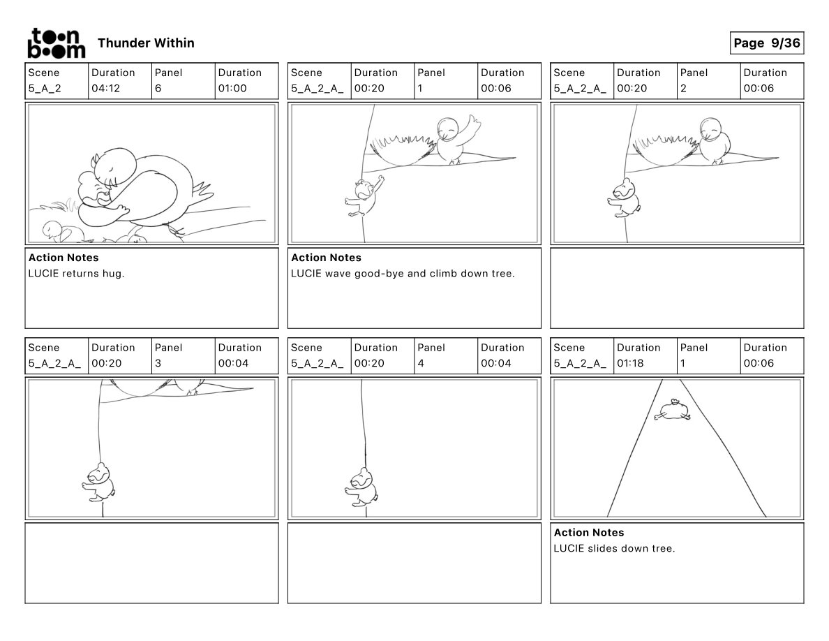 Thunder Within storyboard frame 9
